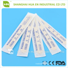 sterilized disposable birch wood tongue depressor